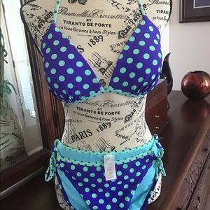 EUC Juniors Polka Dot Bikini